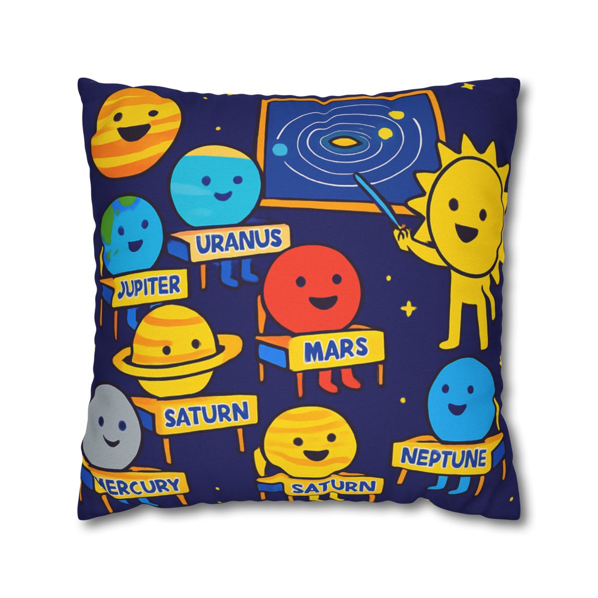 Planet School In The Sky custom pillow cases