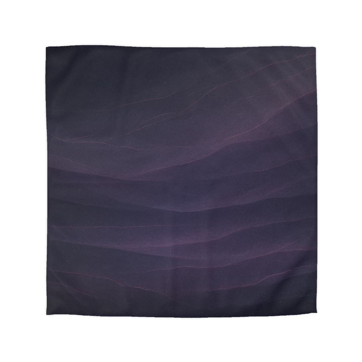 Dark Energy Gradient Veil designer printed duvets
