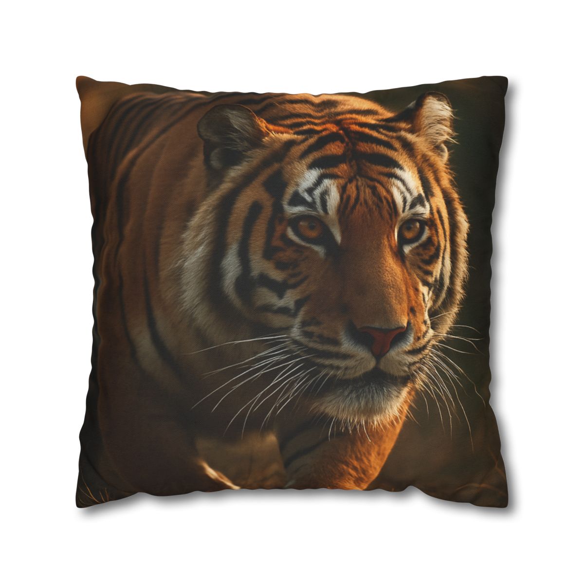 Forest Stalker Bengal Tiger personalized pillow covers