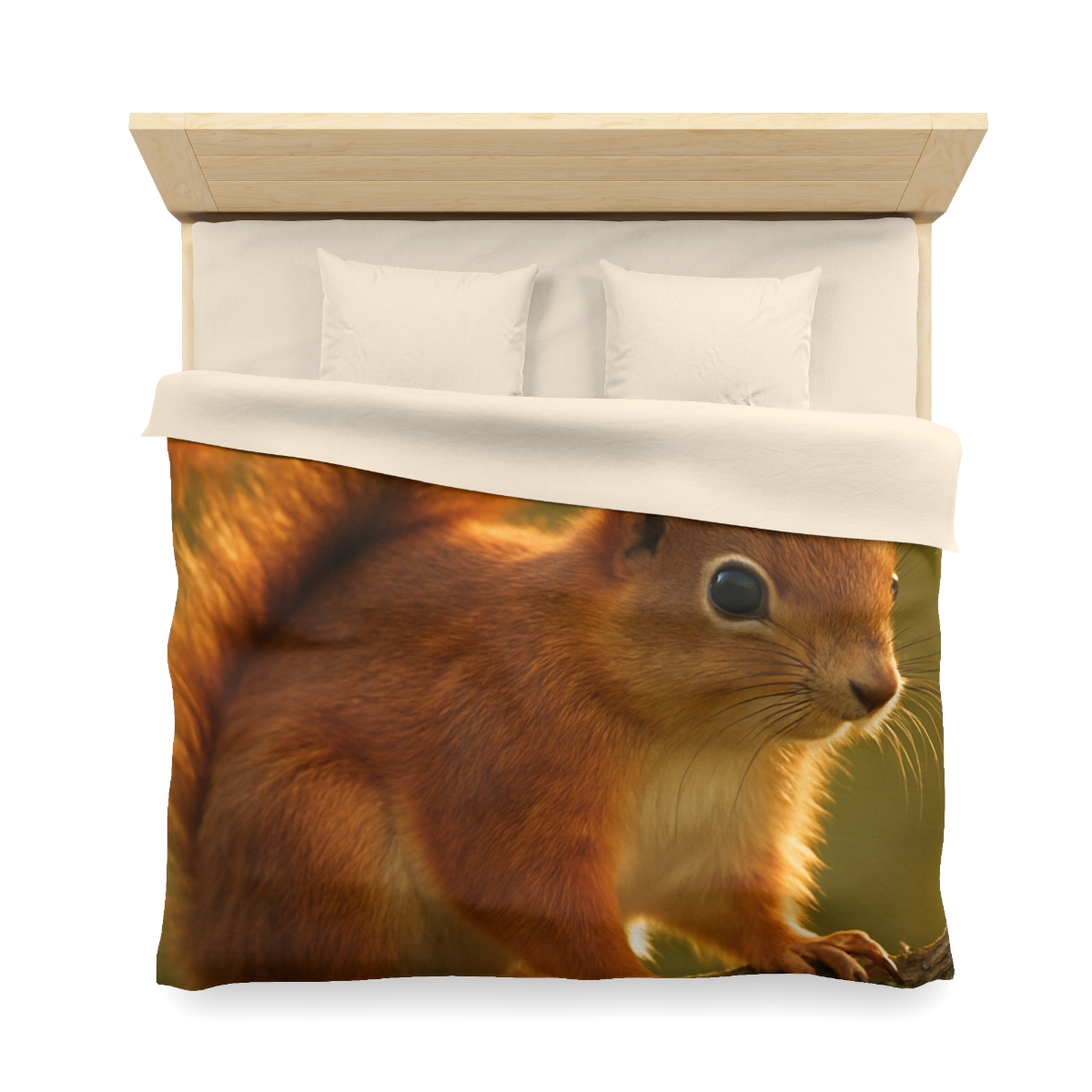 Sunrise Forager Red Squirrel stylish duvet covers
