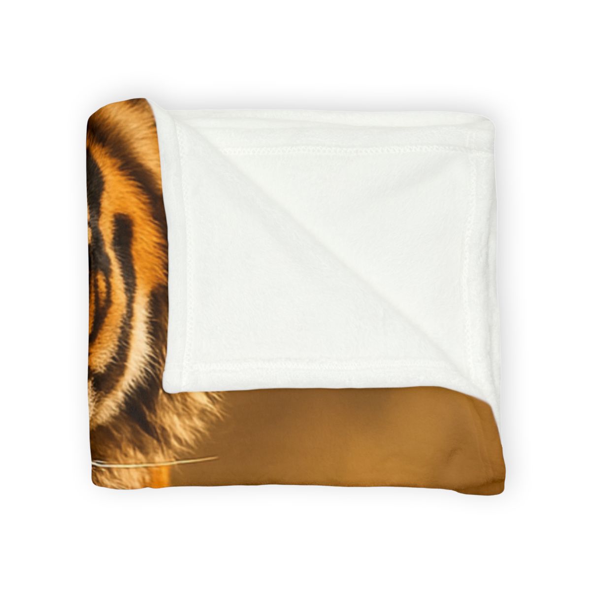 Crimson Stride Tiger custom blankets