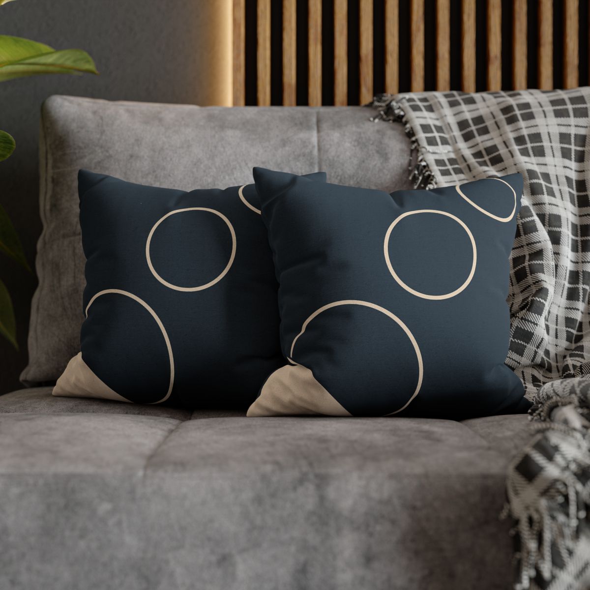 Staggered Arch And Trio soft cotton pillow cases