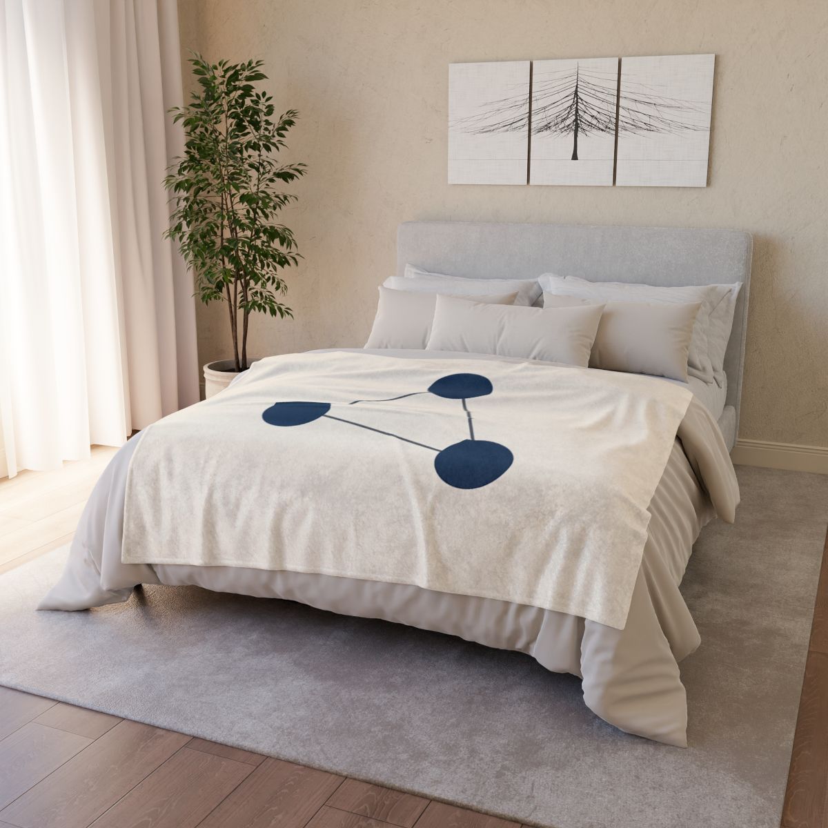 Orbital Line Cluster custom blankets