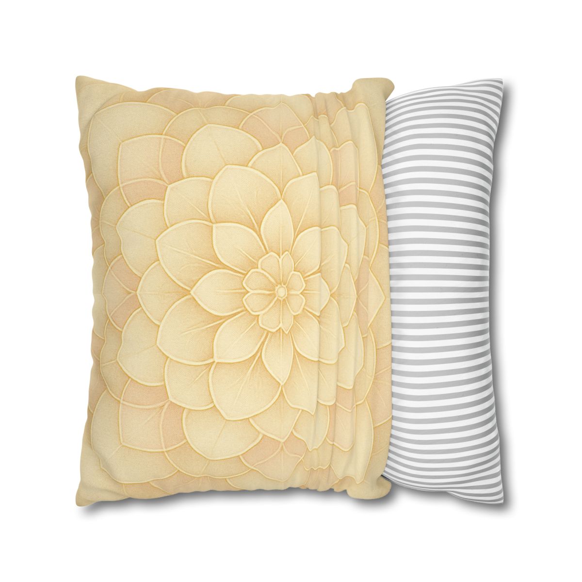 Petal Halo Lattice stylish decorative pillowcases