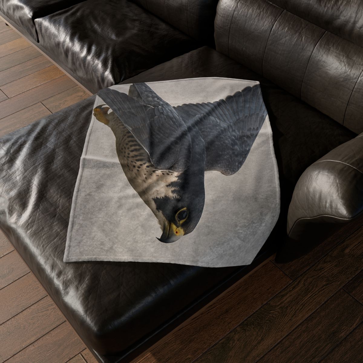 Stormglide Peregrine Falcon unique gift blanketscustom blankets