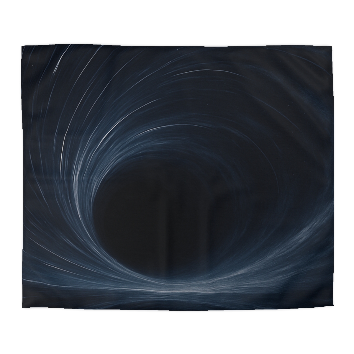 Midnight Gravity Vortex custom duvets