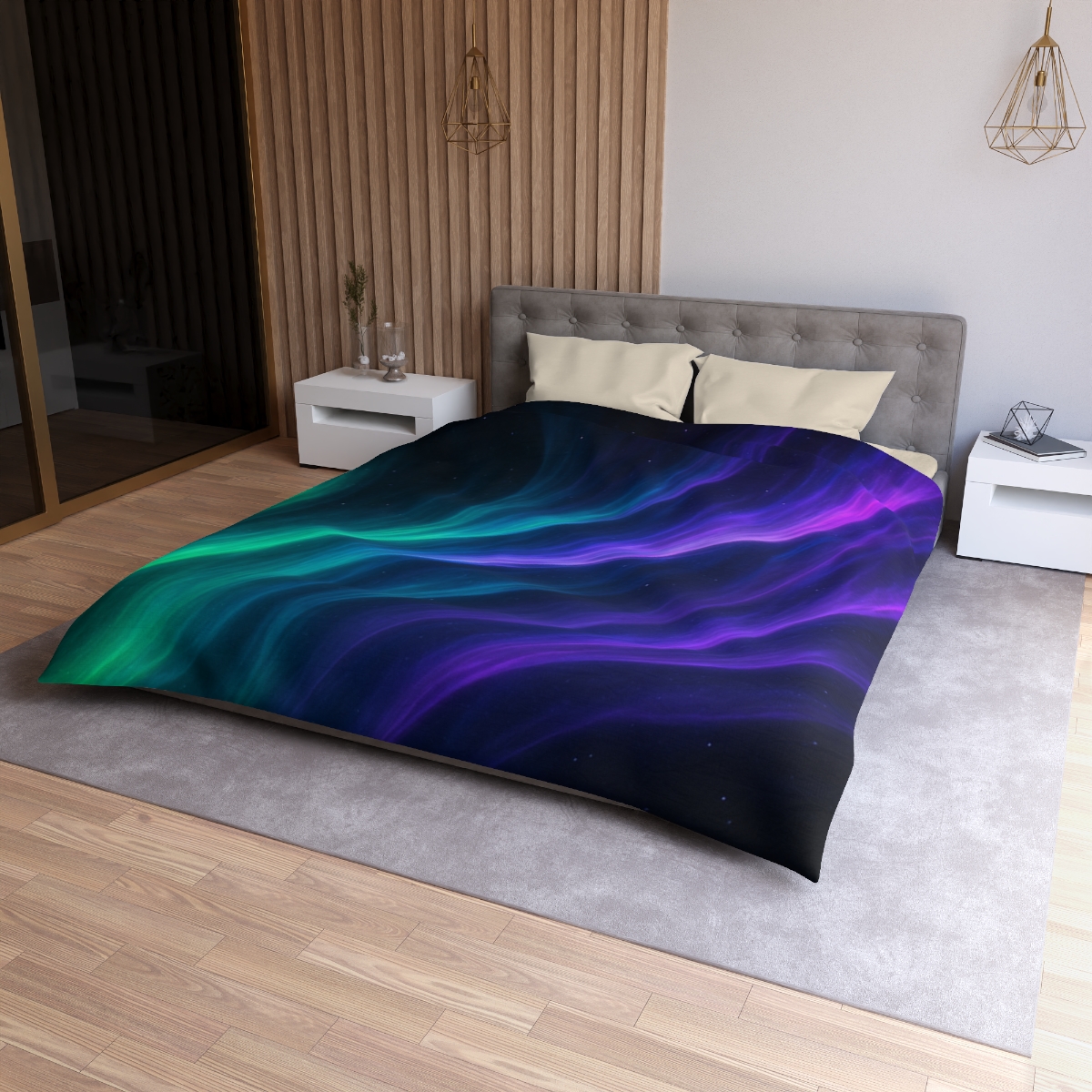 Ion Veil Aurora Tapestry stylish duvet covers