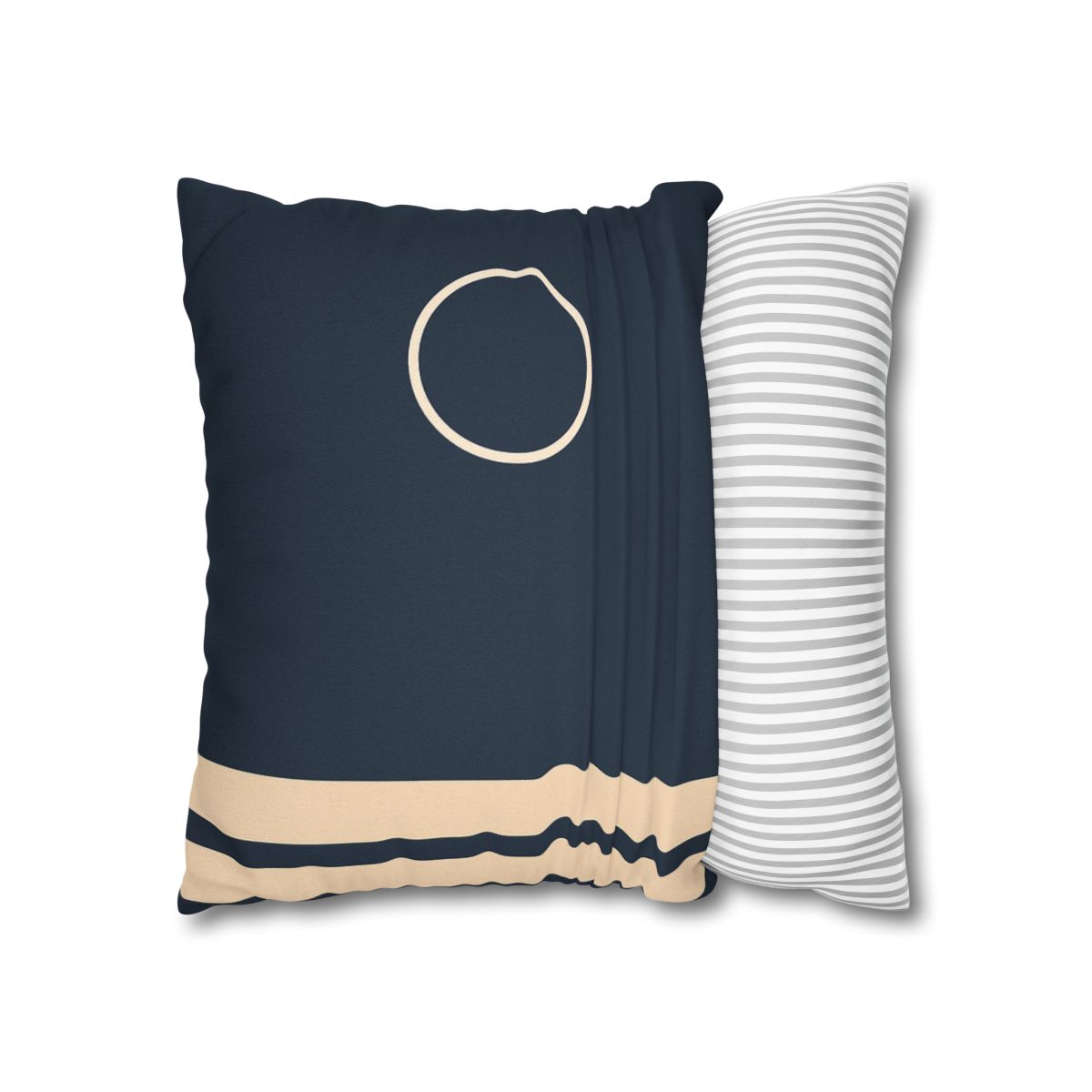 Quiet Column And Floating Ring designer print pillow cases