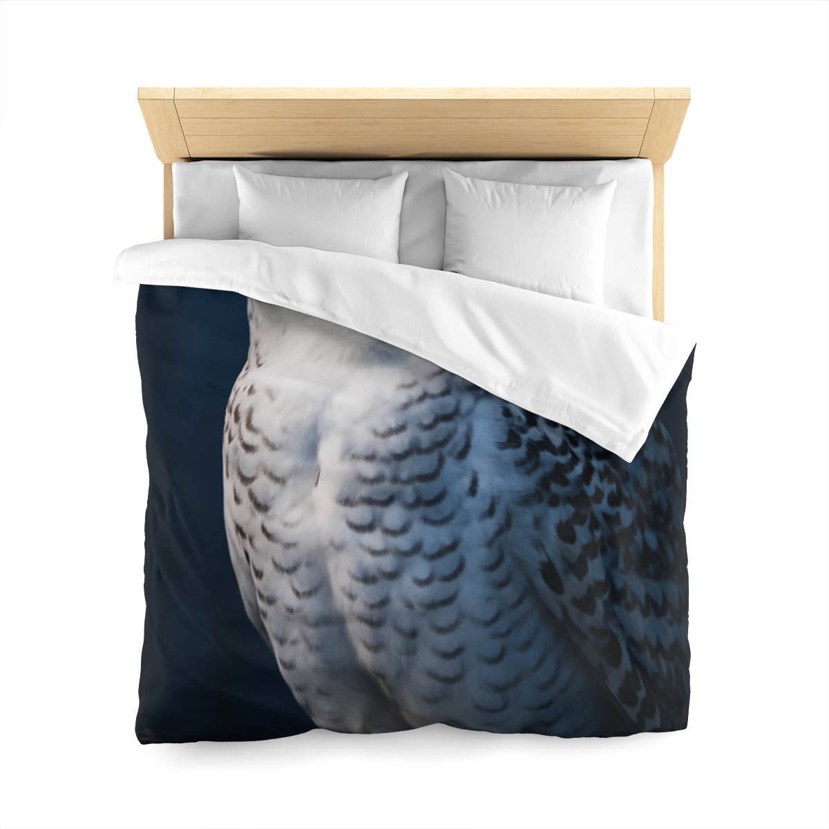 Midnight Watch Snowy Owl soft comforter duvets