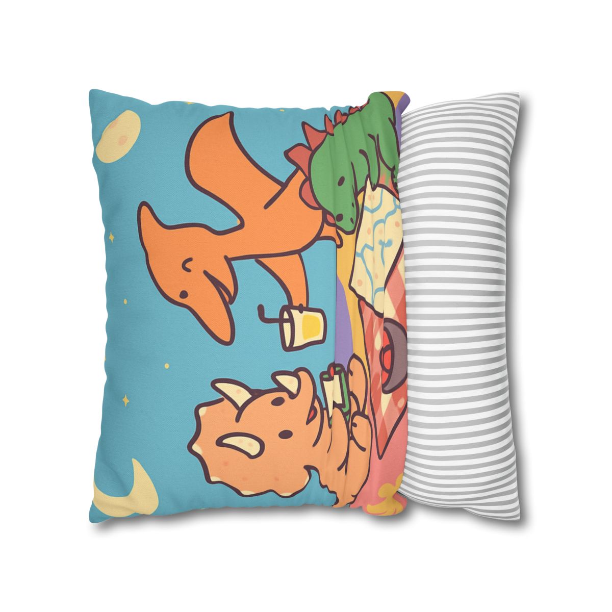 Planet Picnic With Dinosaurs custom pillow cases