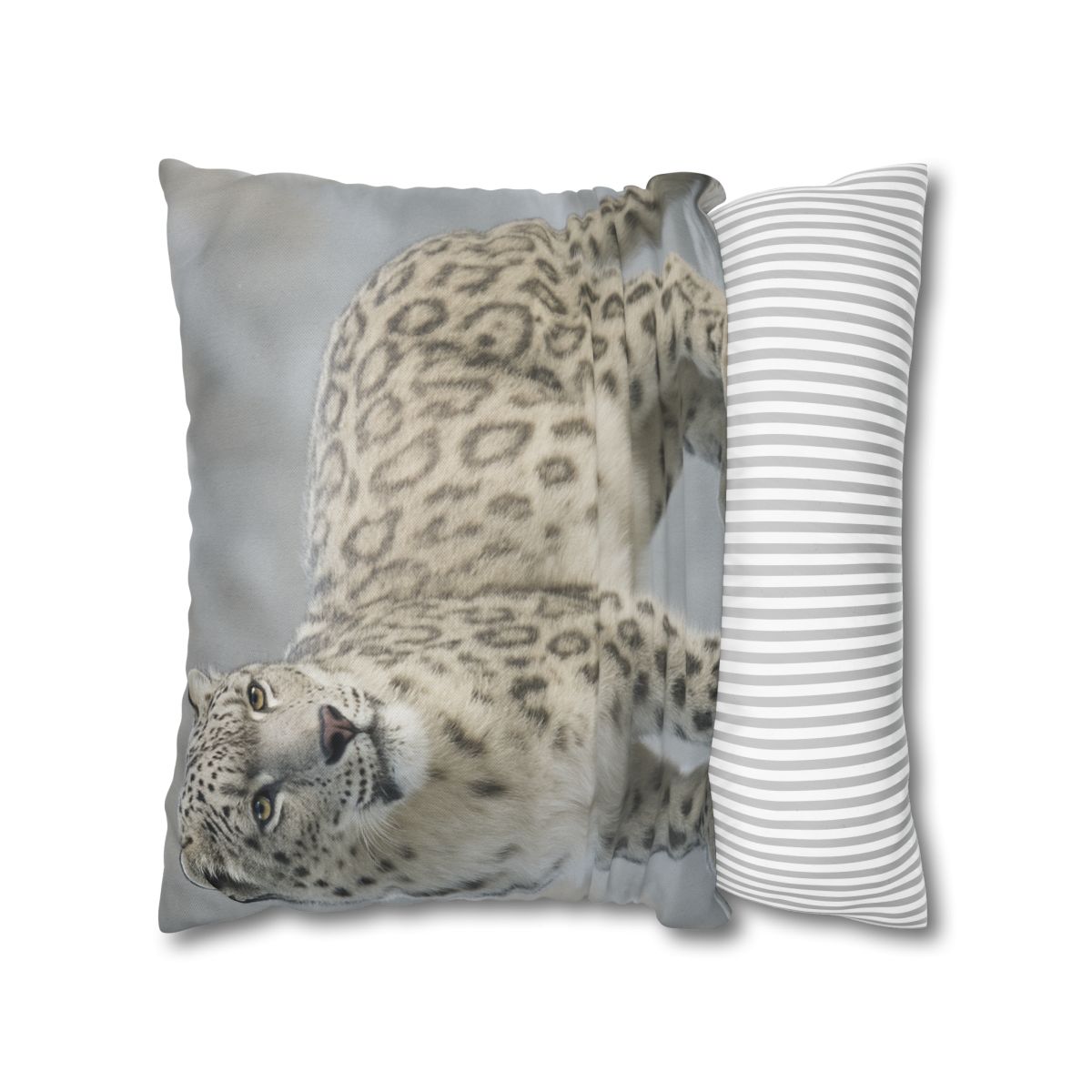 Snow Drift Hunter Snow Leopard unique gift pillow cases