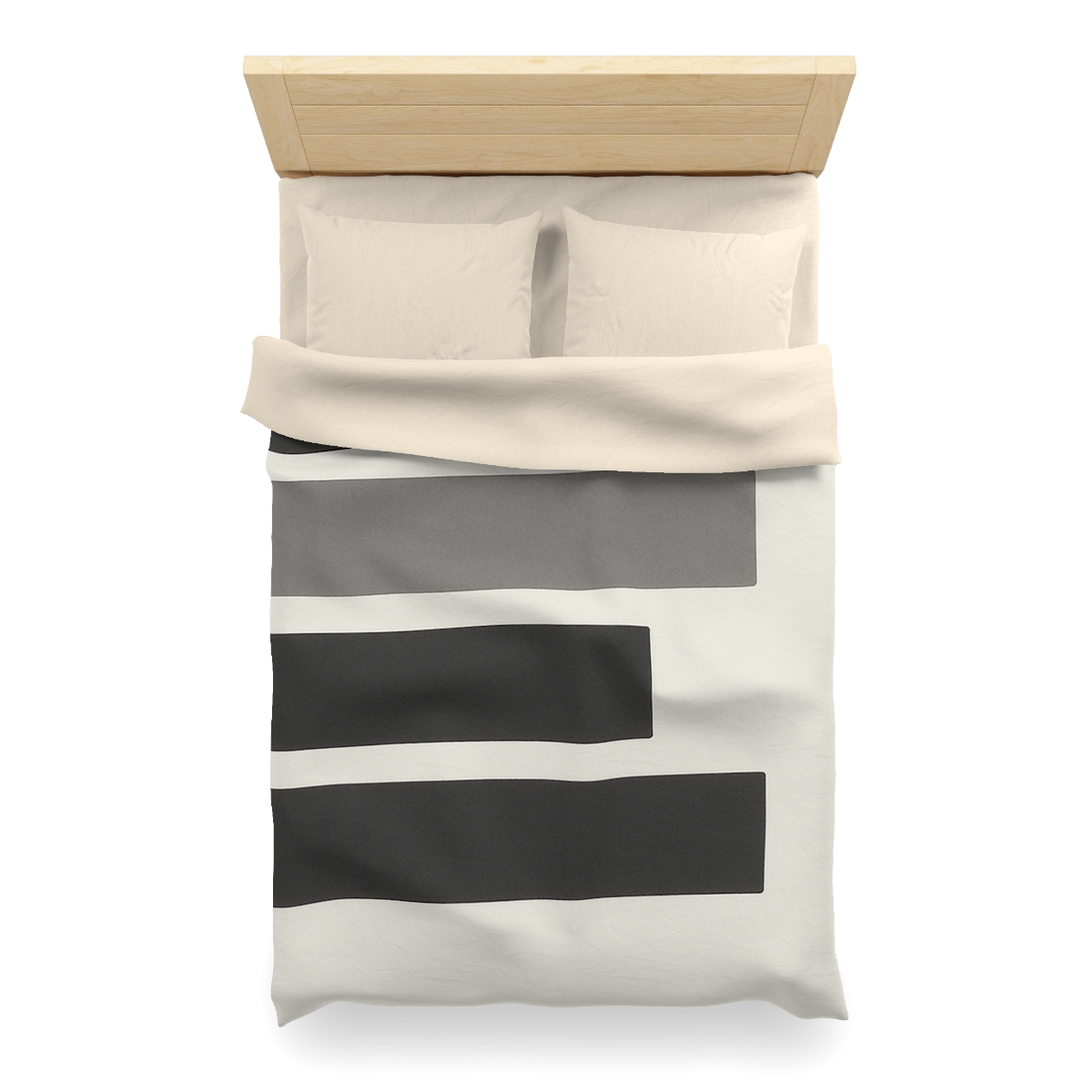 Stacked Bars With Open Gap unique patterned duvets