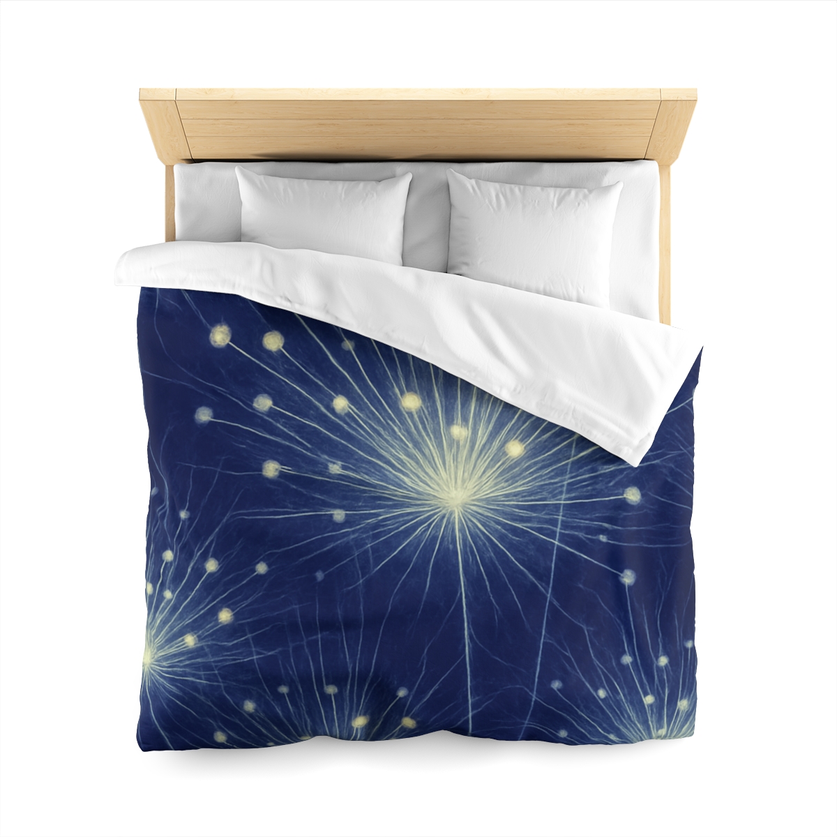 Stamen Burst Radiograph custom duvets