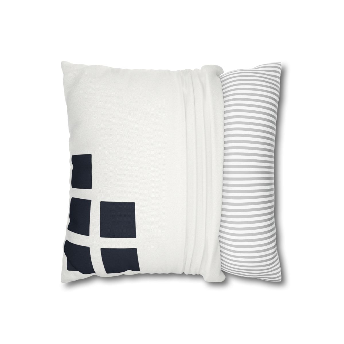 Corner Grid With Missing Star trendy patterned pillow cases
