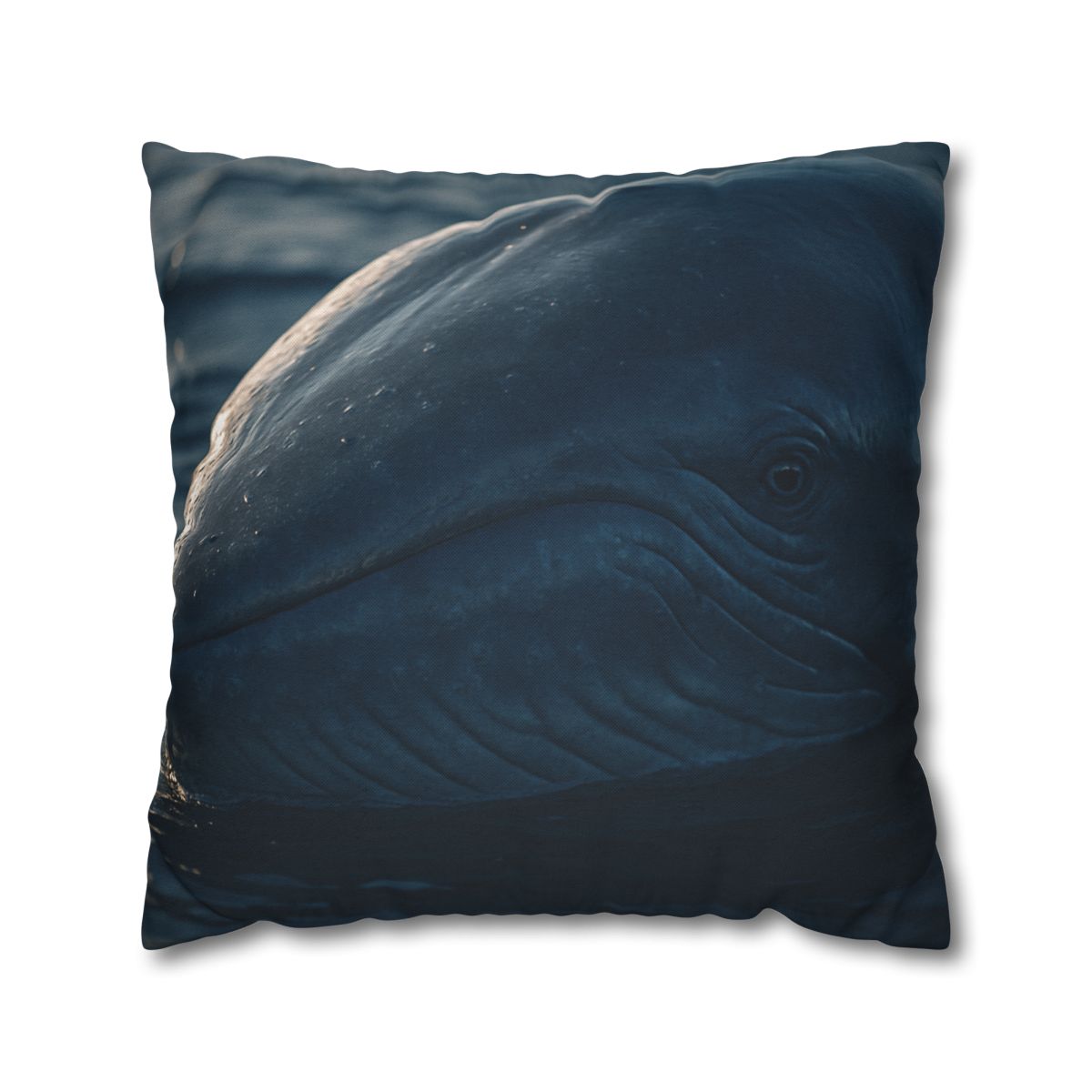 Ocean Song Blue Whale custom pillow cases