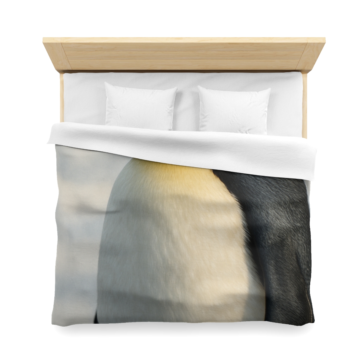 Aurora Drift Emperor Penguin stylish duvet covers