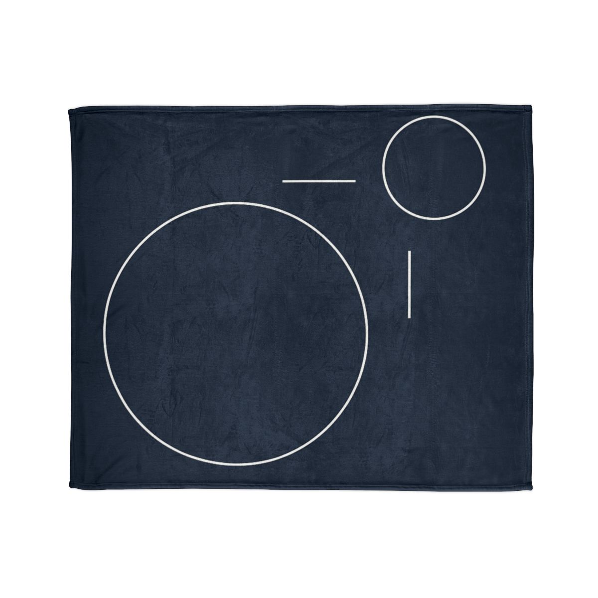 Offset Ring And Bar Constellation stylish throw blankets