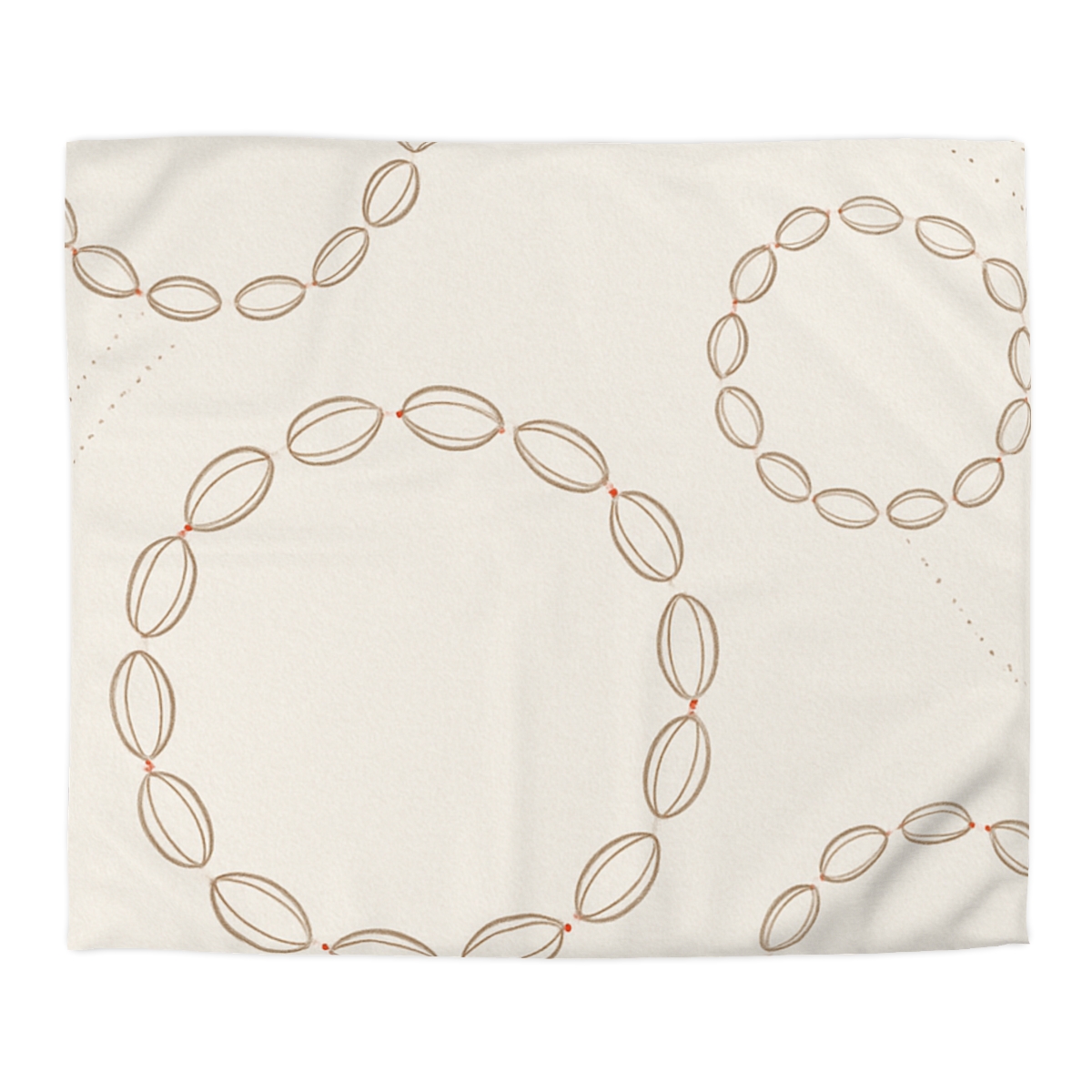 Seed Pod Halo Scatter custom duvets