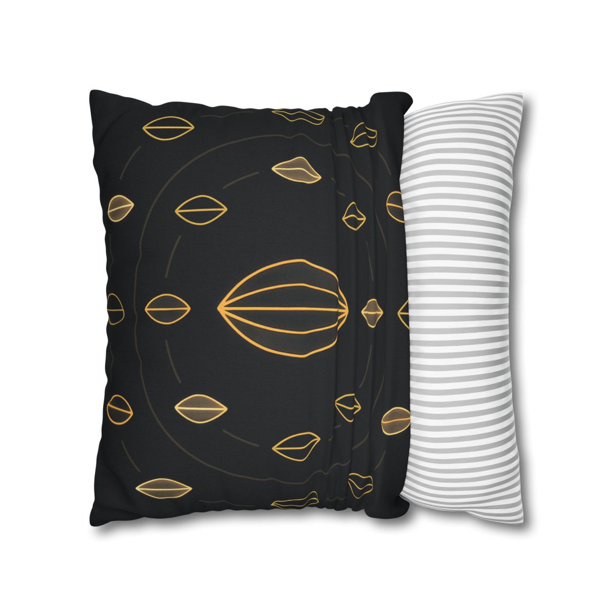 Orbiting Seed Ring Pattern comfortable bedding pillow covers