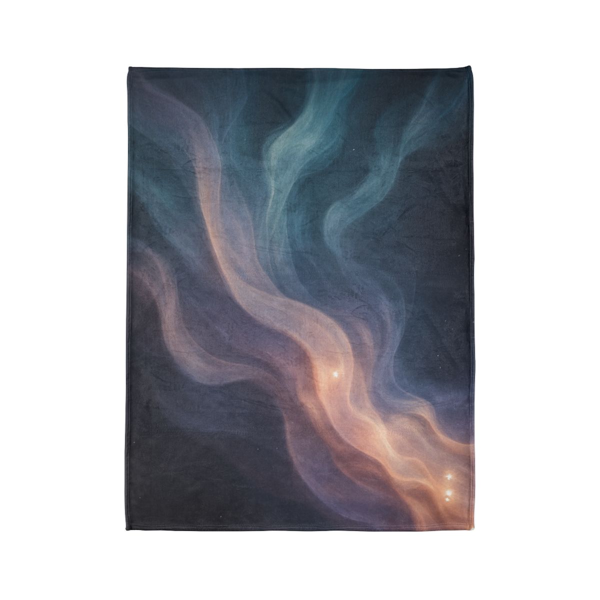 Prismatic Nebula Silk Drift soft fleece blankets