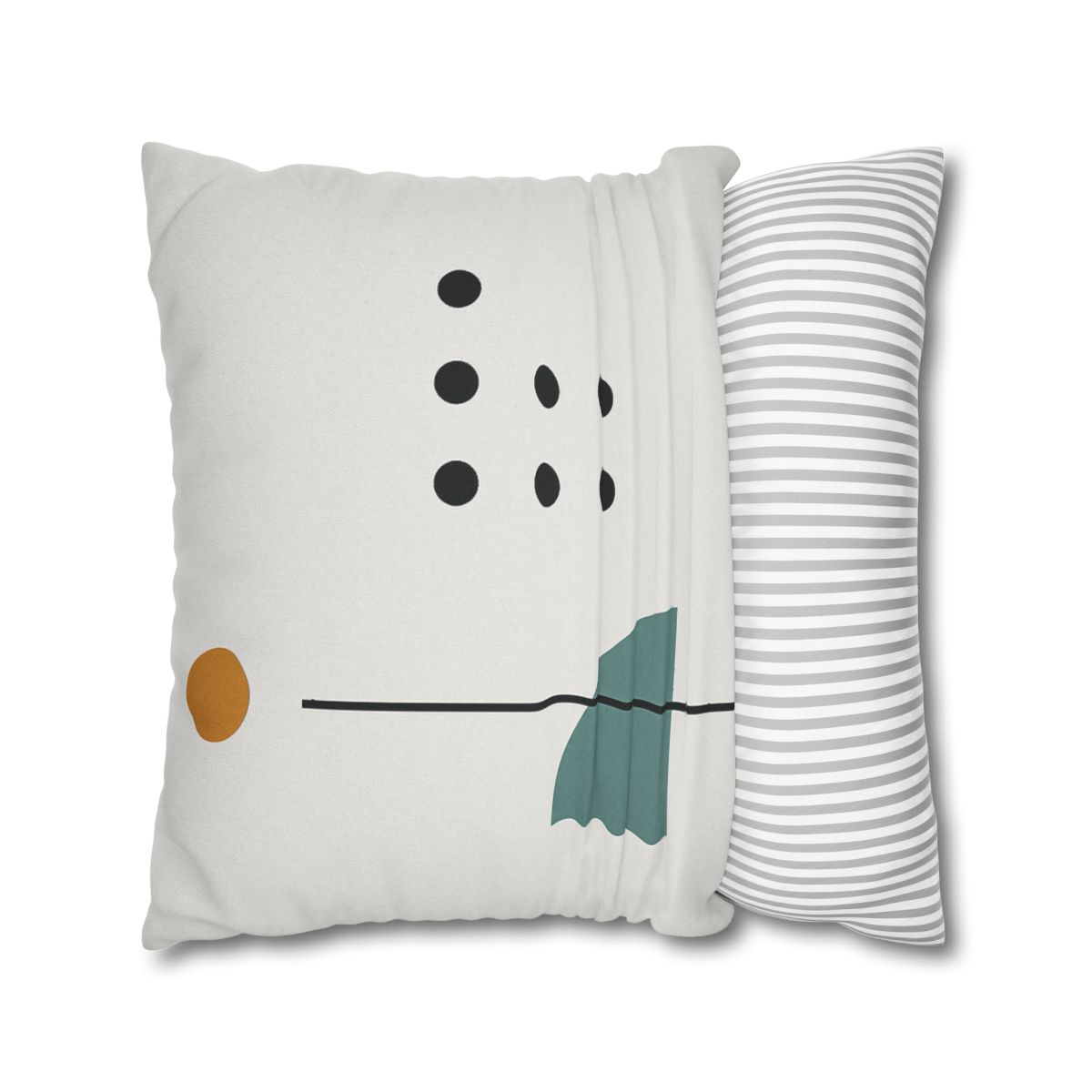 Sparse Meridian With Broken Grid trendy patterned pillow cases
