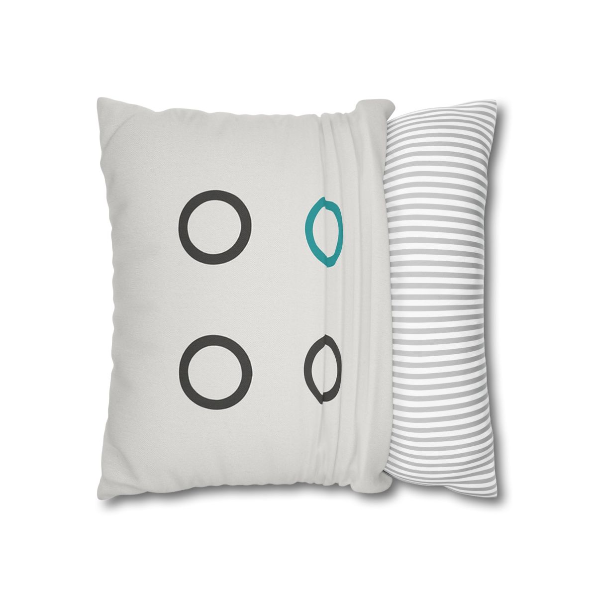 Clustered Dots With Missing Node trendy patterned pillow cases