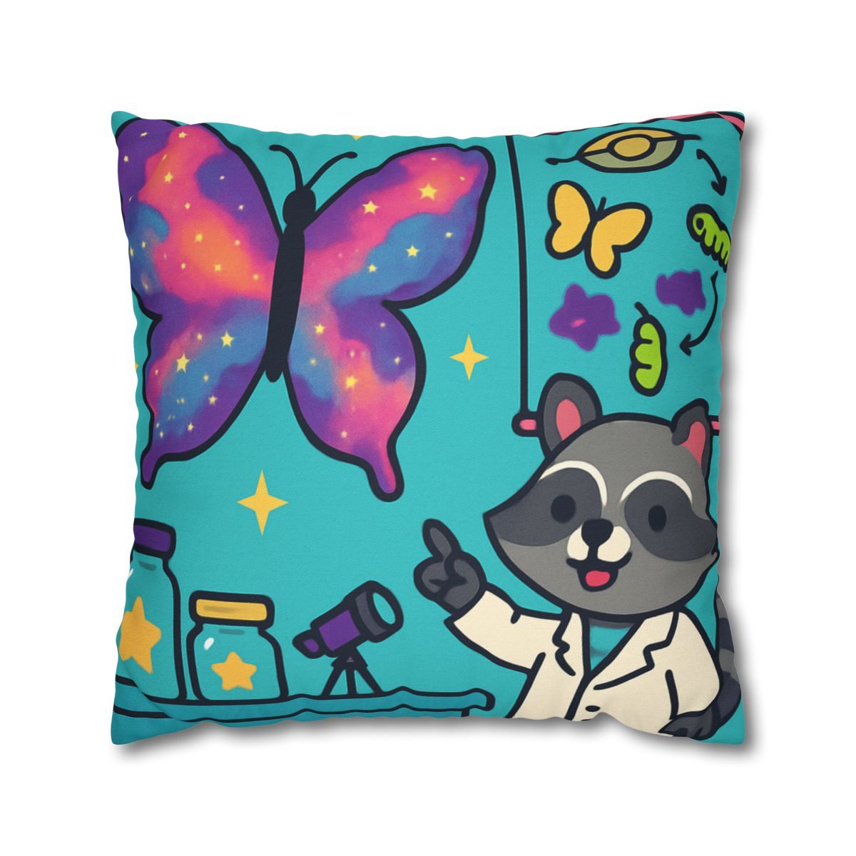 Nebula Garden Butterflies Lab custom pillow cases