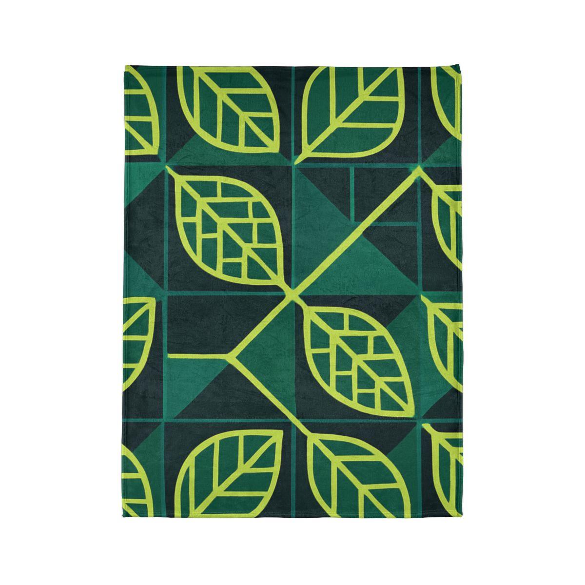 Veinwork Geometry Grid decorative home blankets