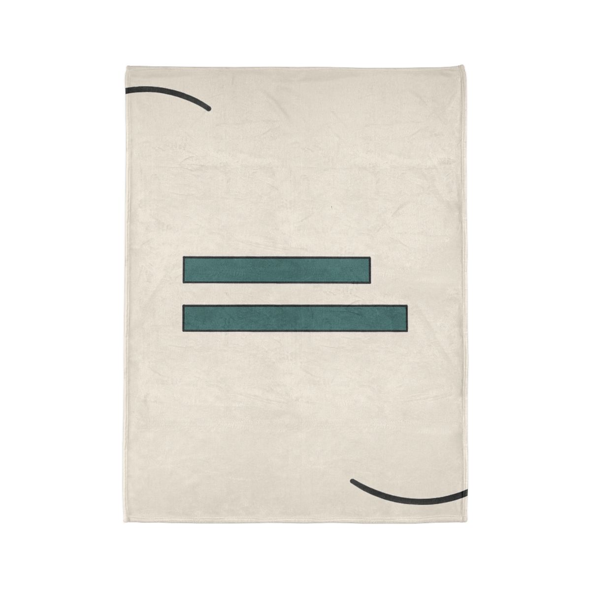 Offset Arc And Bar Dialogue stylish throw blankets