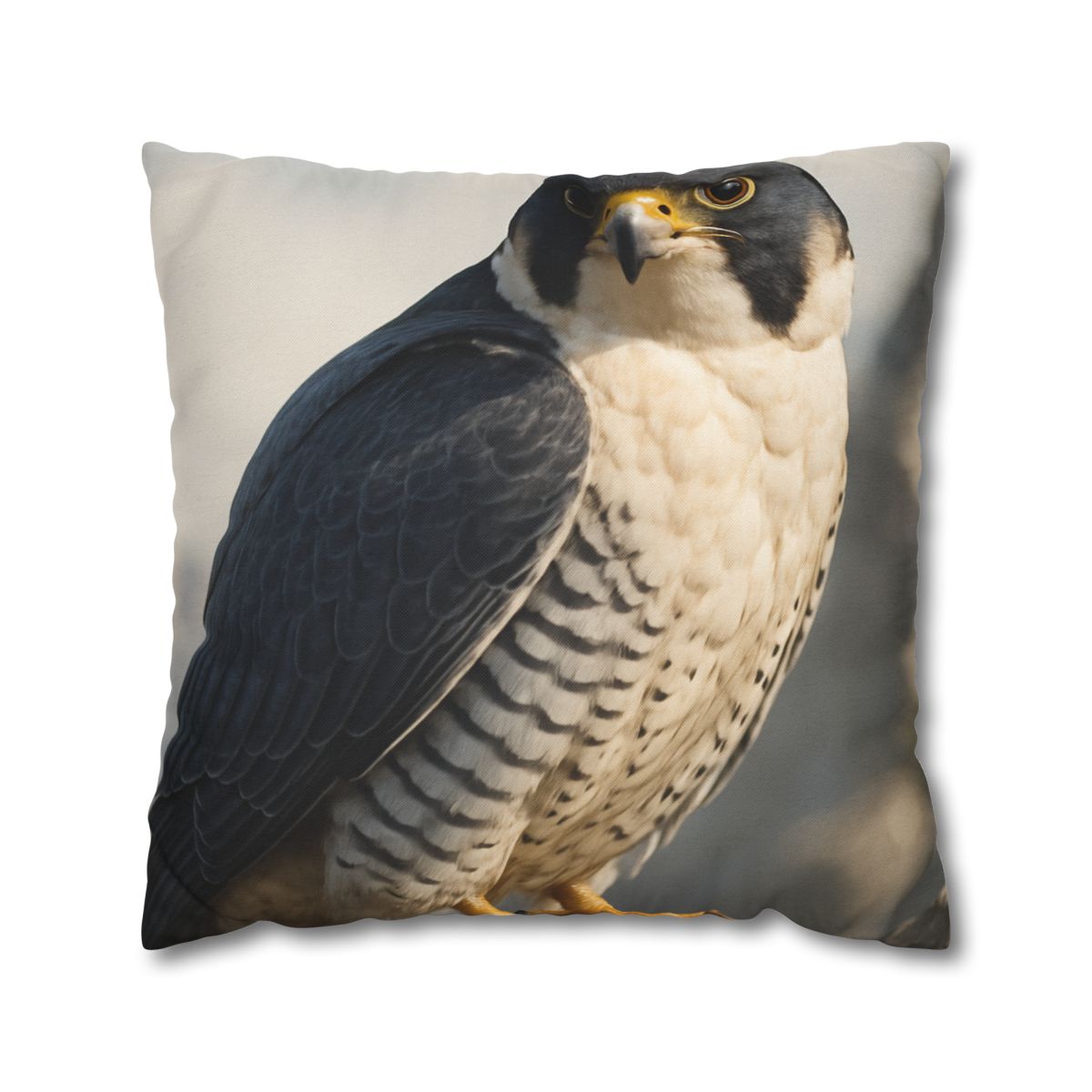 Velocity Gaze Peregrine Falcon soft cotton pillow cases