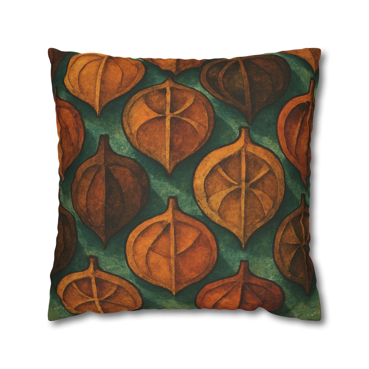 Seed Pod Cluster Mosaic soft cotton pillow cases