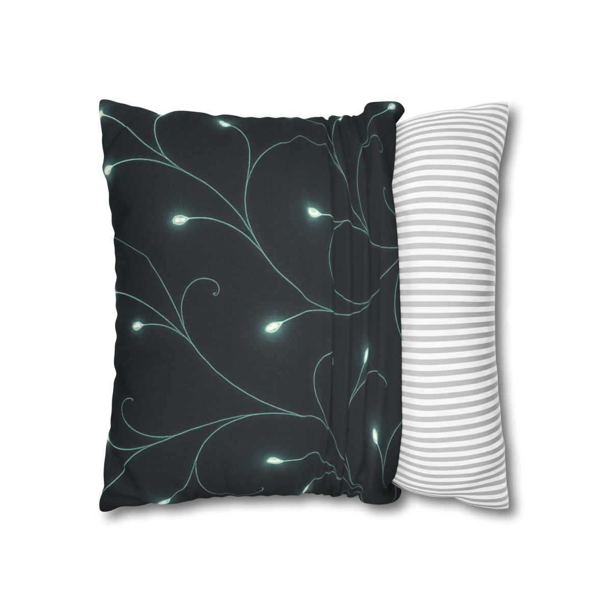 Starlit Vine Constellation designer print pillow cases