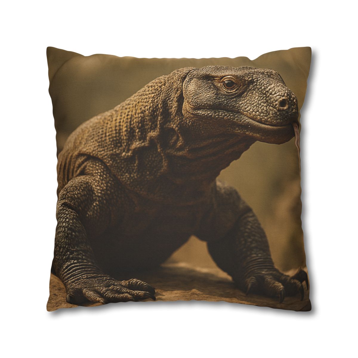 Ancient Sentinel Komodo Dragon custom pillow cases