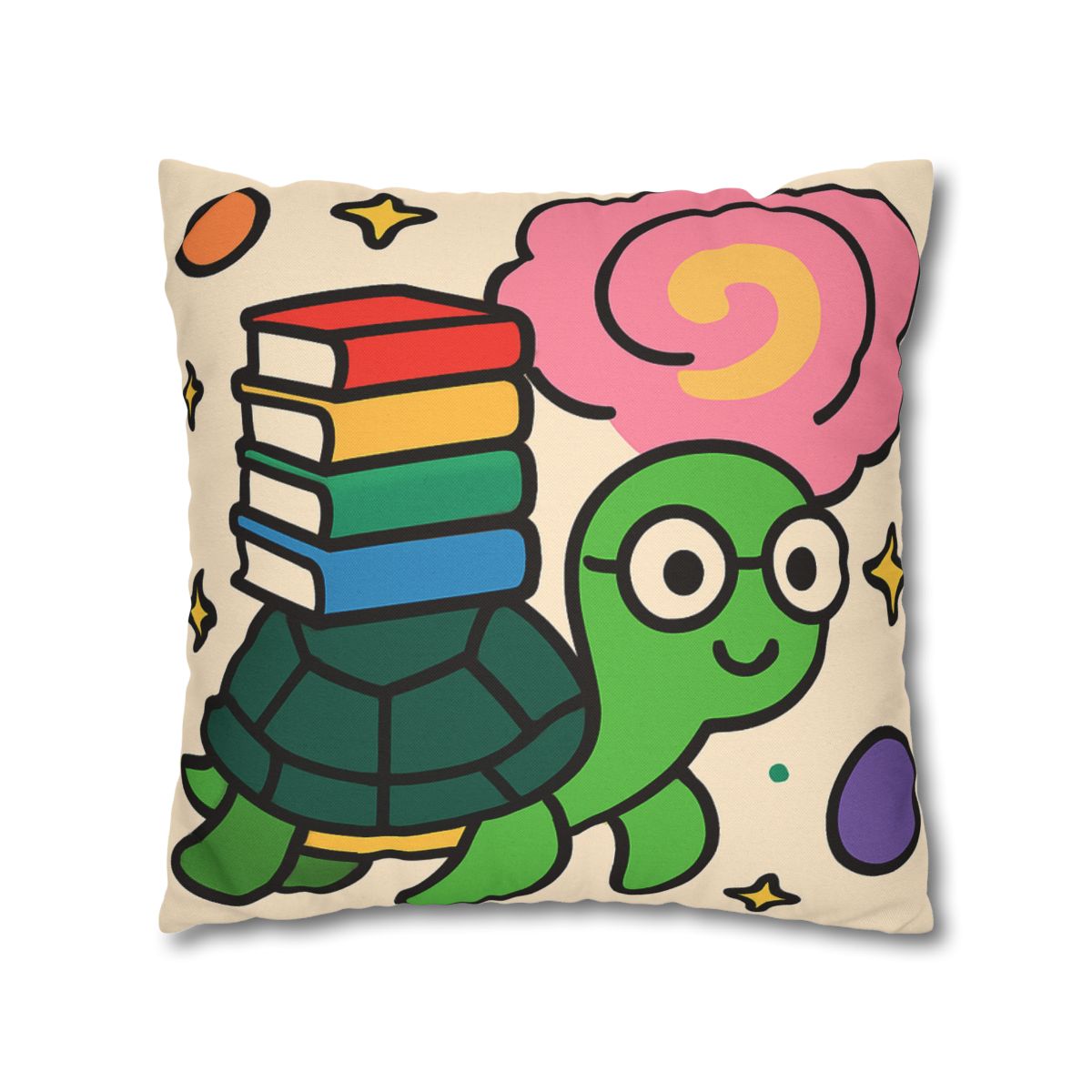 Nebula Library Turtle trendy patterned pillow cases