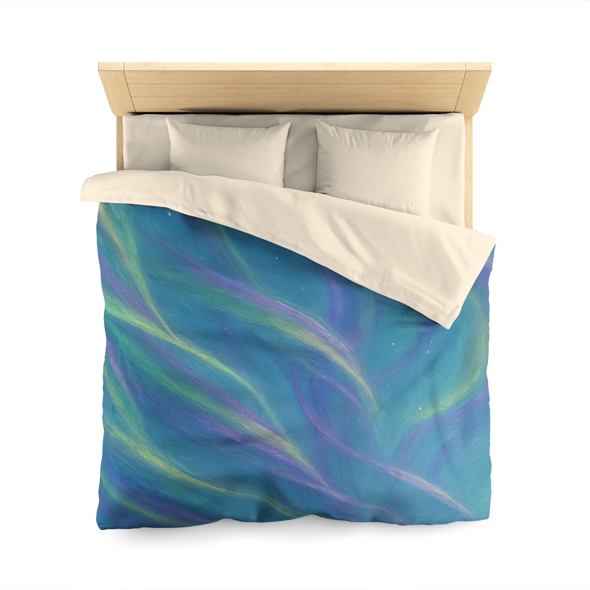 Aurora Filament Weave personalized bedding duvets