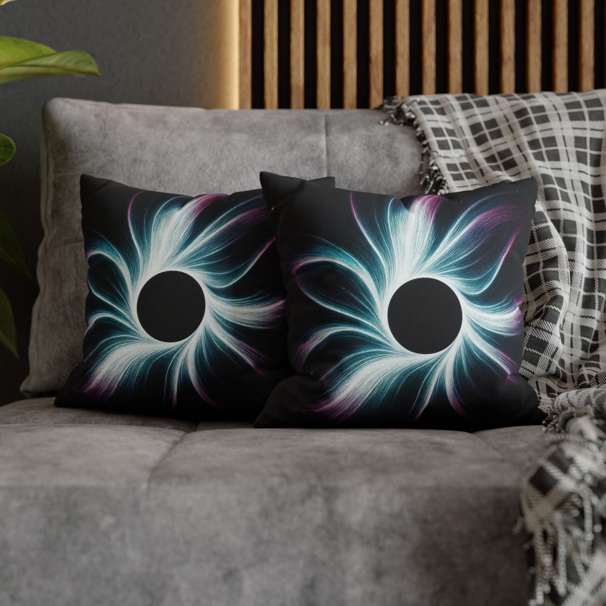 Gravitational Halo Bloom trendy patterned pillow cases