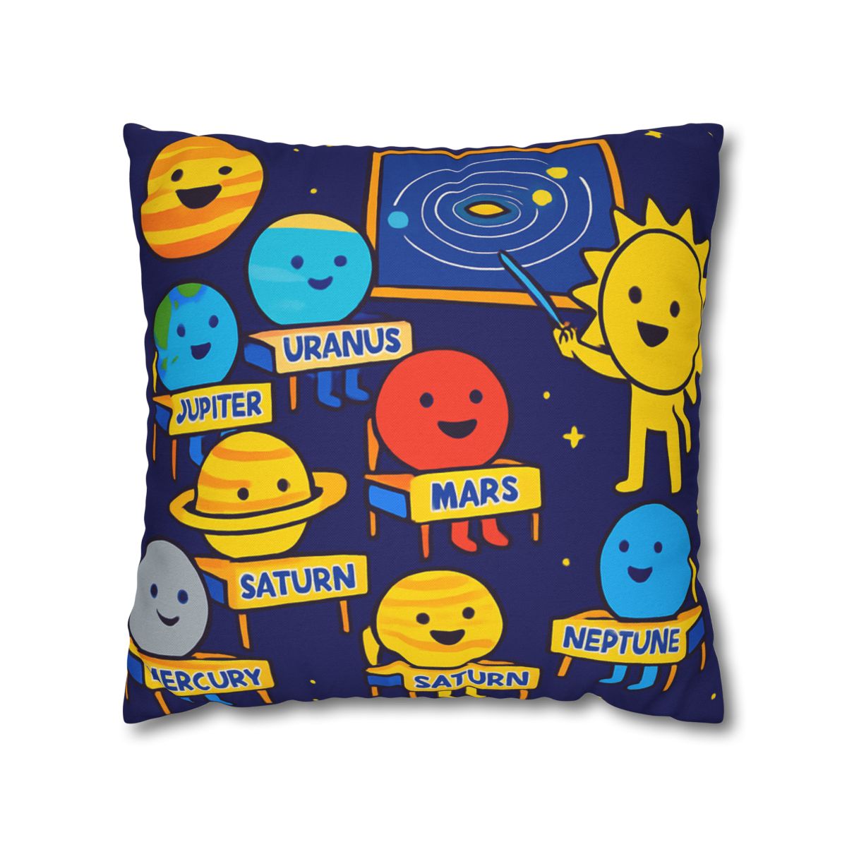 Planet School In The Sky custom pillow cases