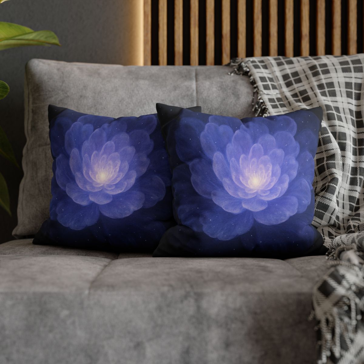 Nebula Petal Radiance custom pillow cases