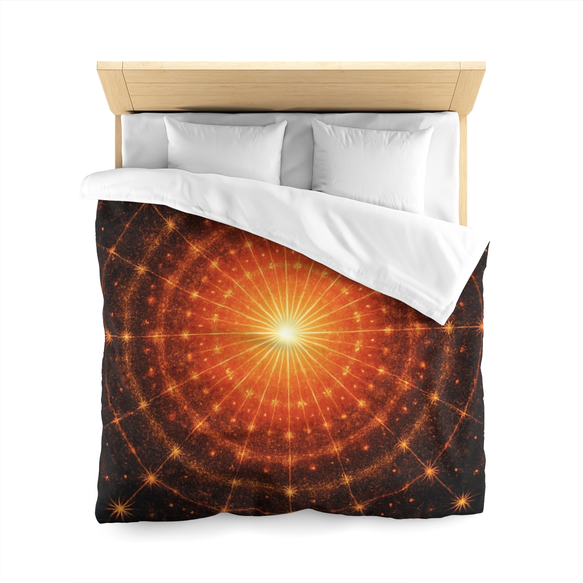 Photon Burst Mandala warm winter duvets