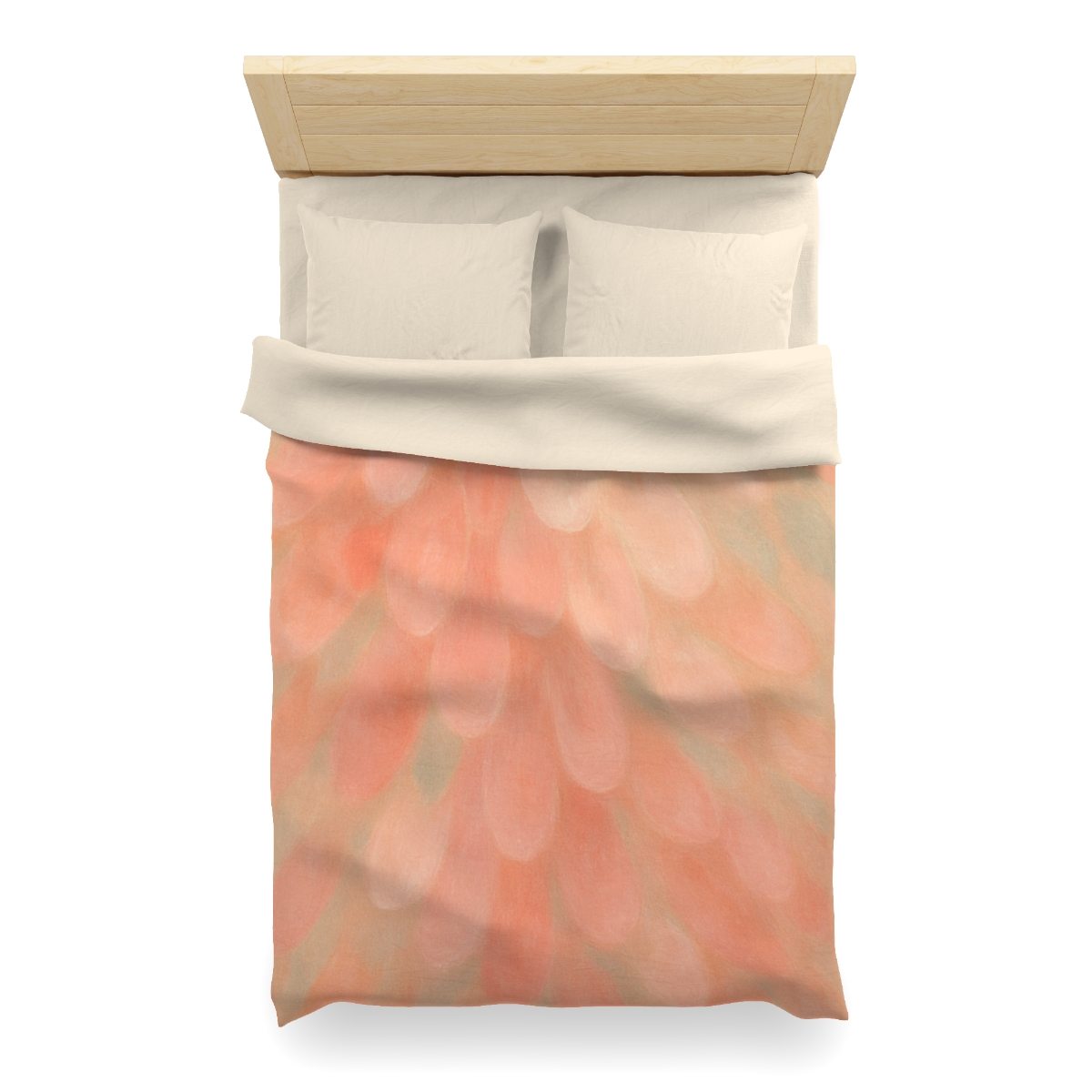 Petal Overlap Cascade stylish duvet covers