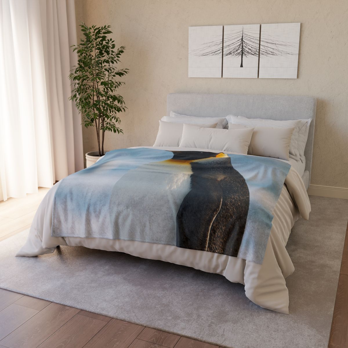 Emperor Penguin Polar Procession warm winter blankets