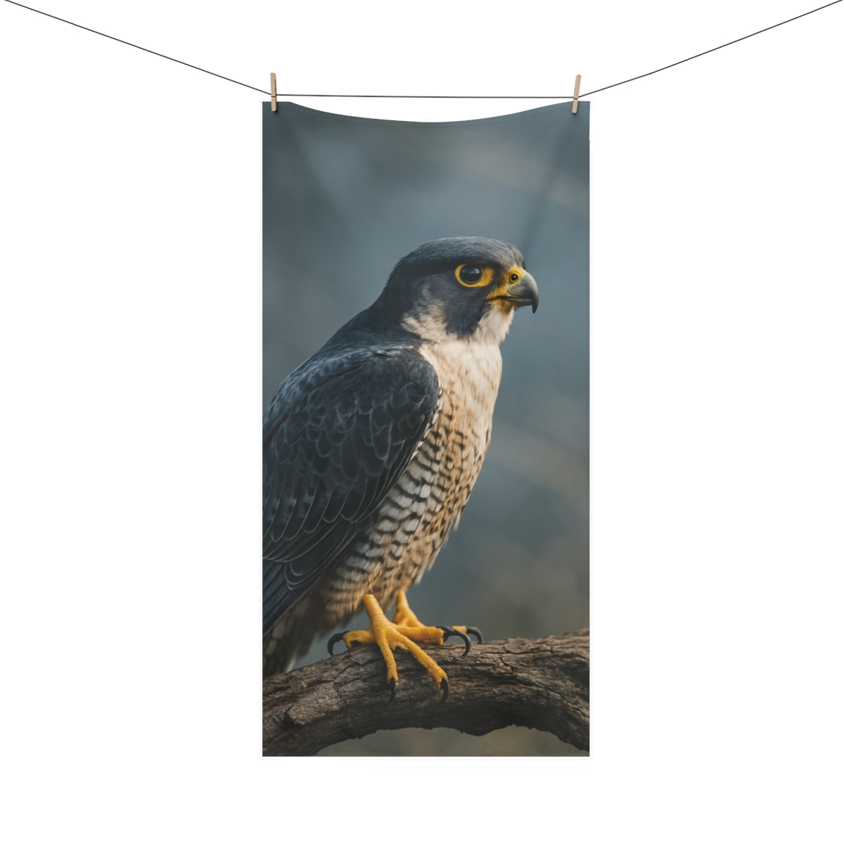 Wind Arrow Peregrine Falcon soft cotton towels