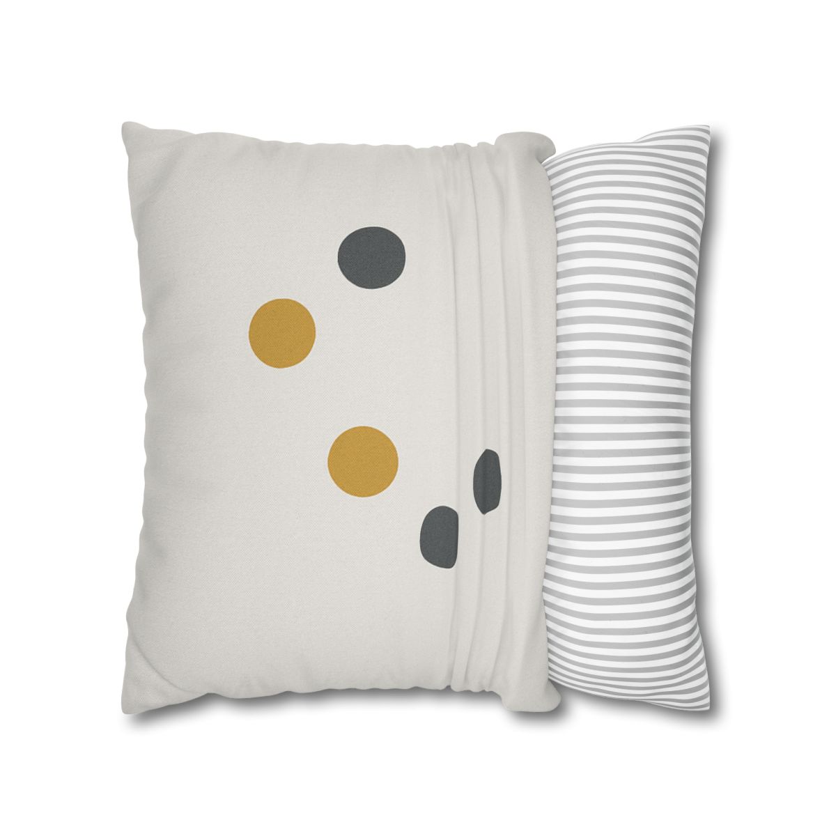Asymmetric Dot Cluster designer print pillow cases