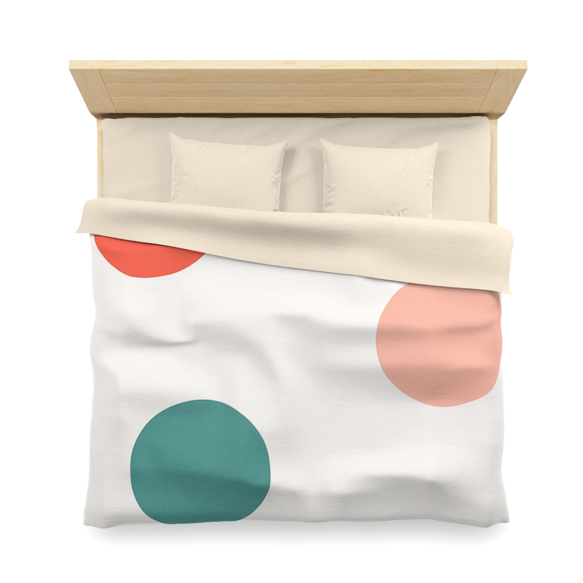 Three Point Triangle Rhythm custom duvets