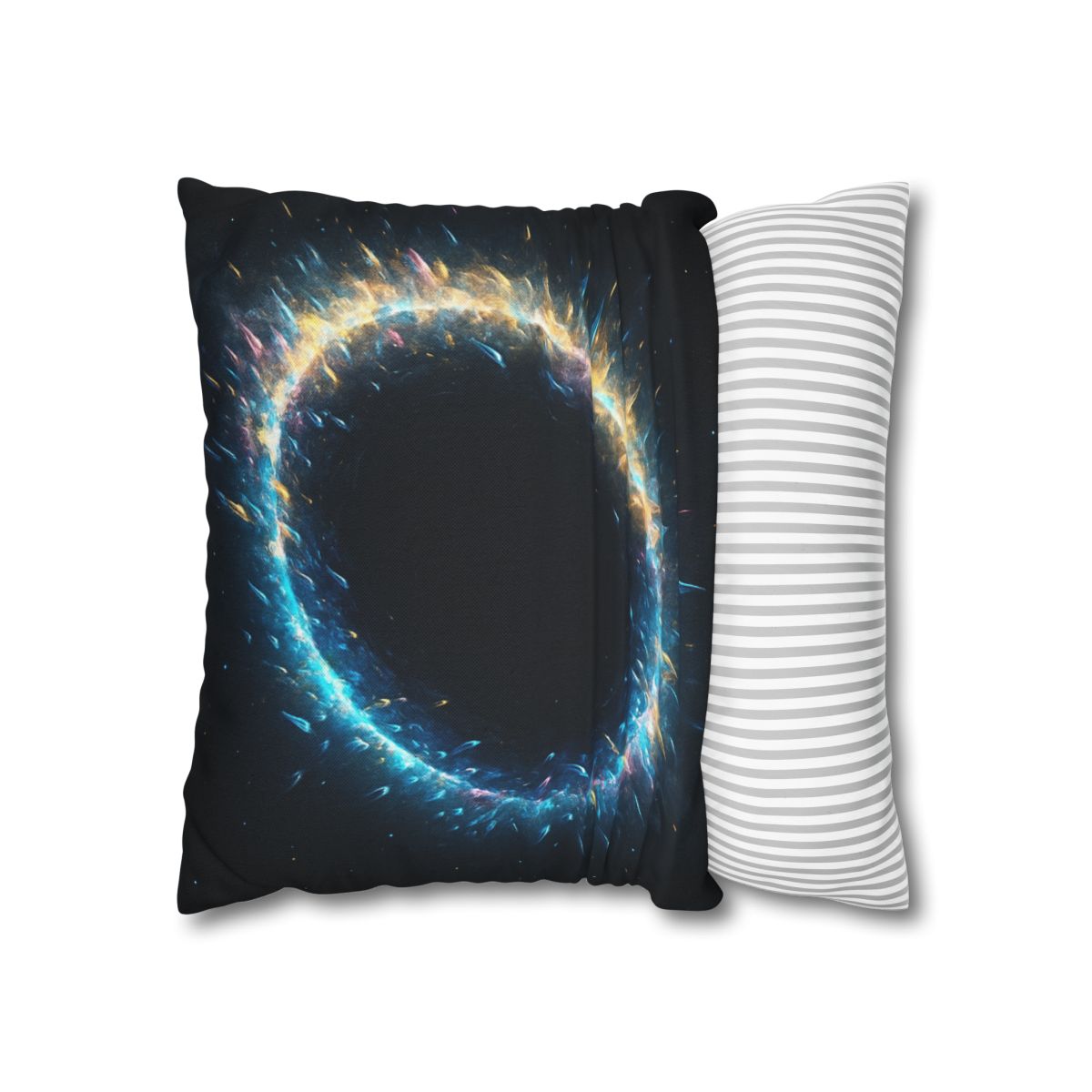 Prismatic Singularity Halo comfortable bedding pillow covers