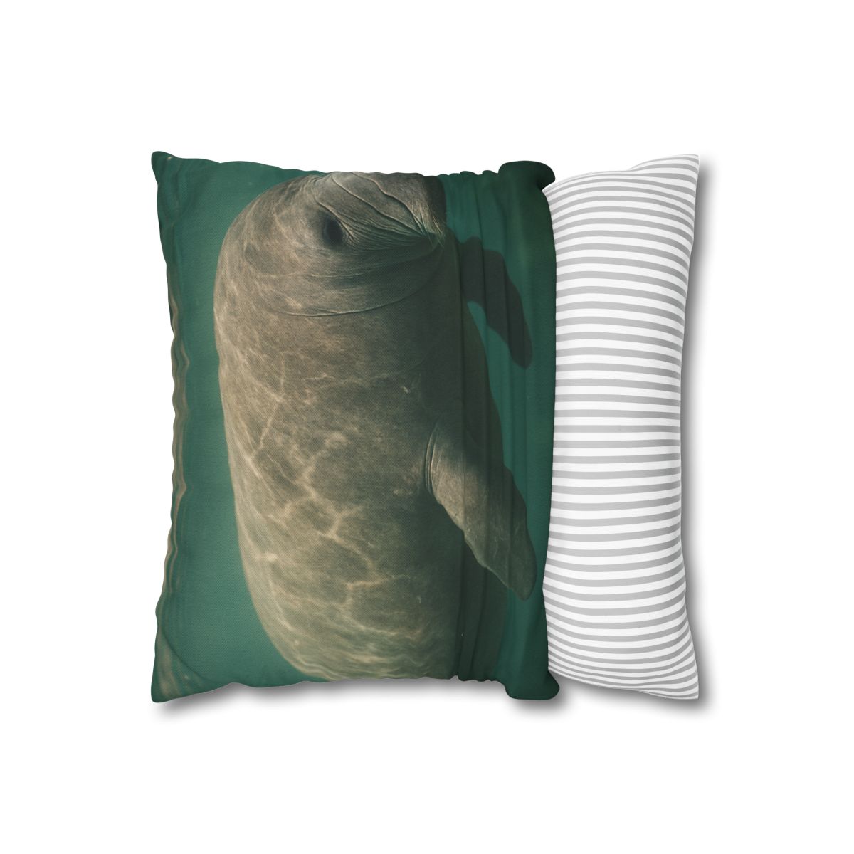 Quiet Drift West Indian Manatee custom pillow cases