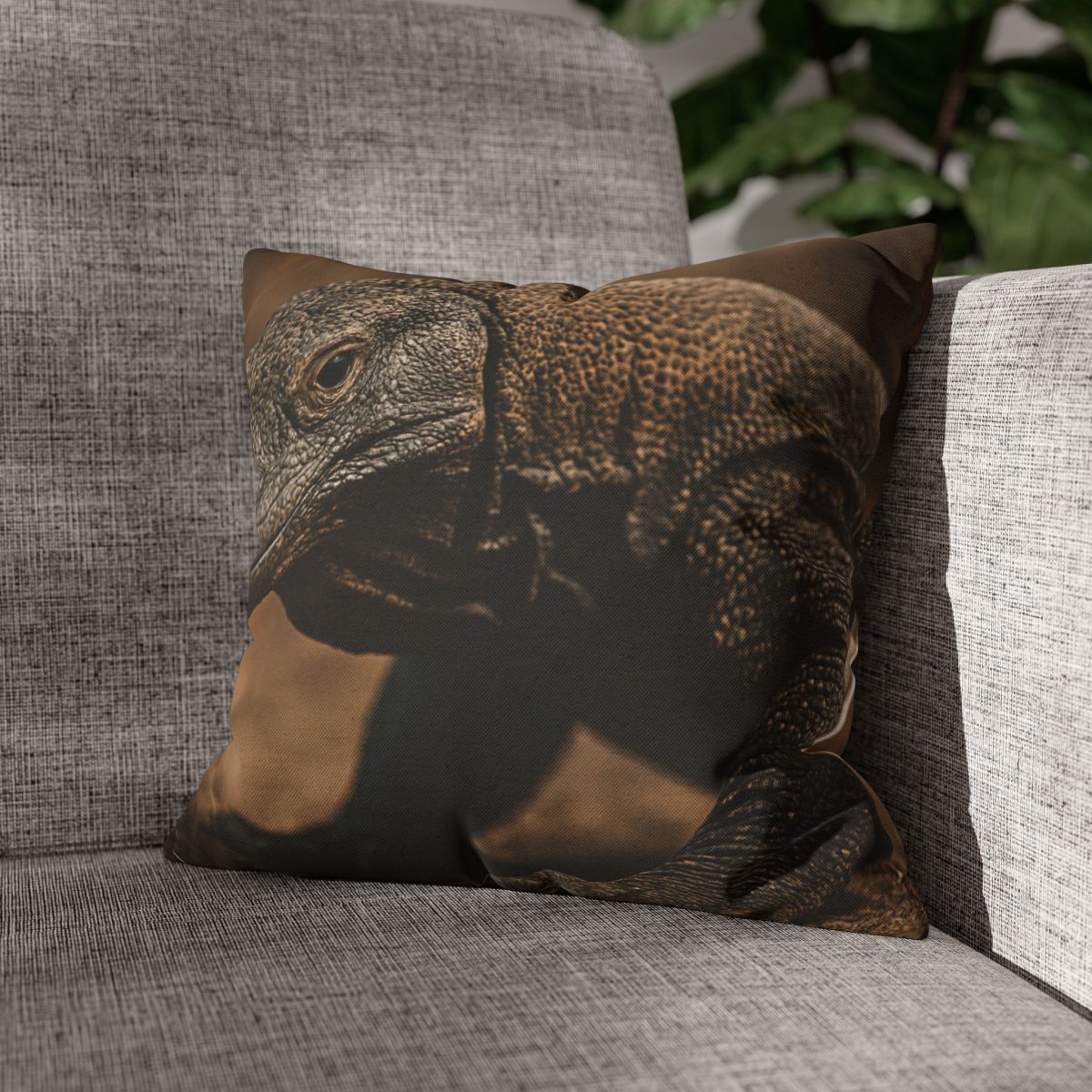 Ancient Sentinel Komodo Dragon stylish decorative pillowcases