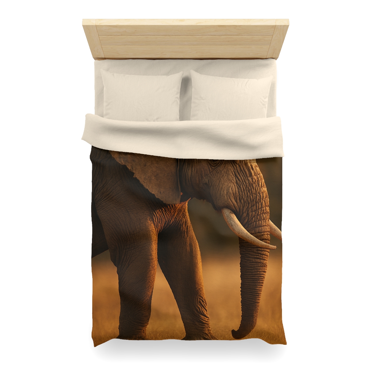 Savannah Sentinel Elephant warm winter duvets