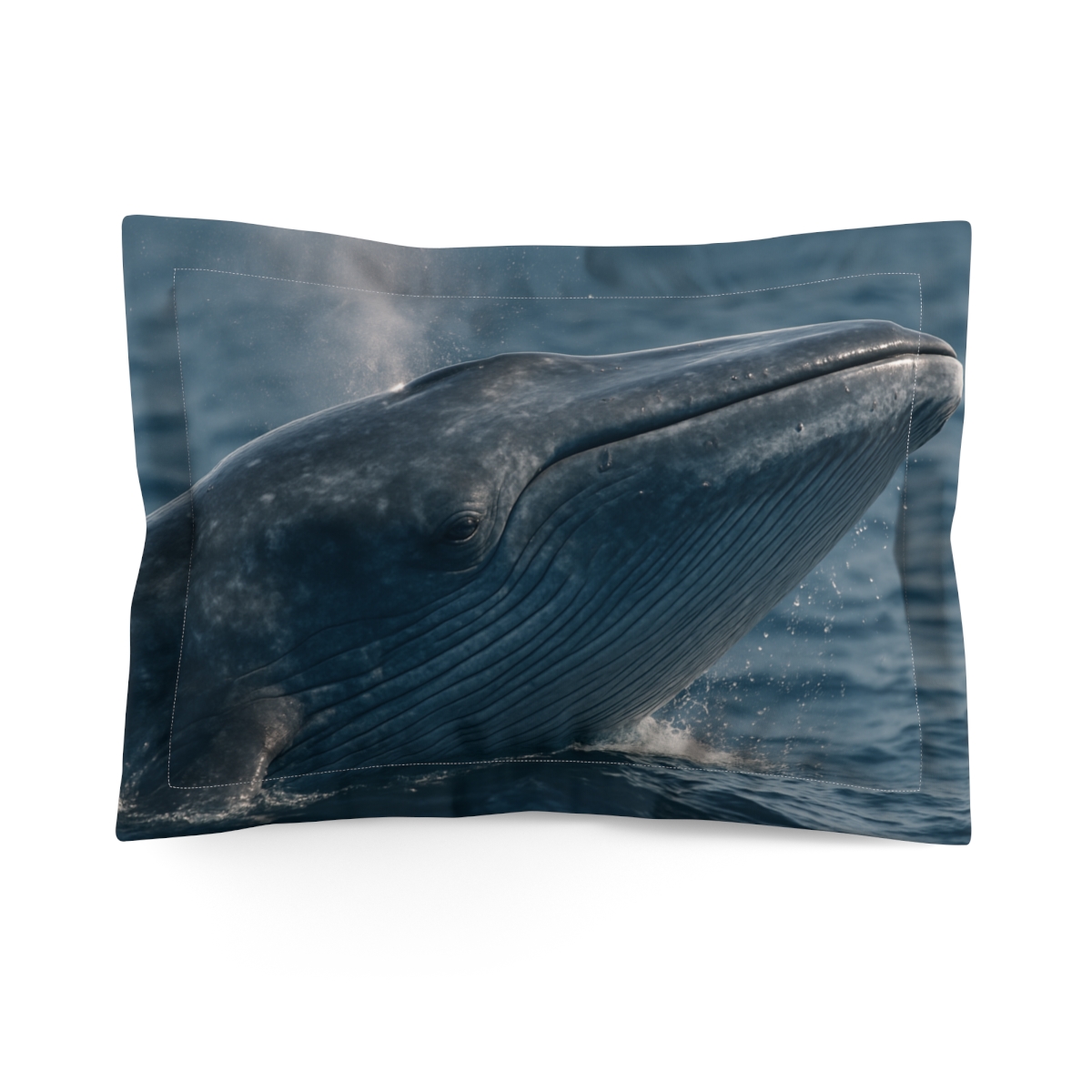 Ocean Song Blue Whale trendy accent pillows