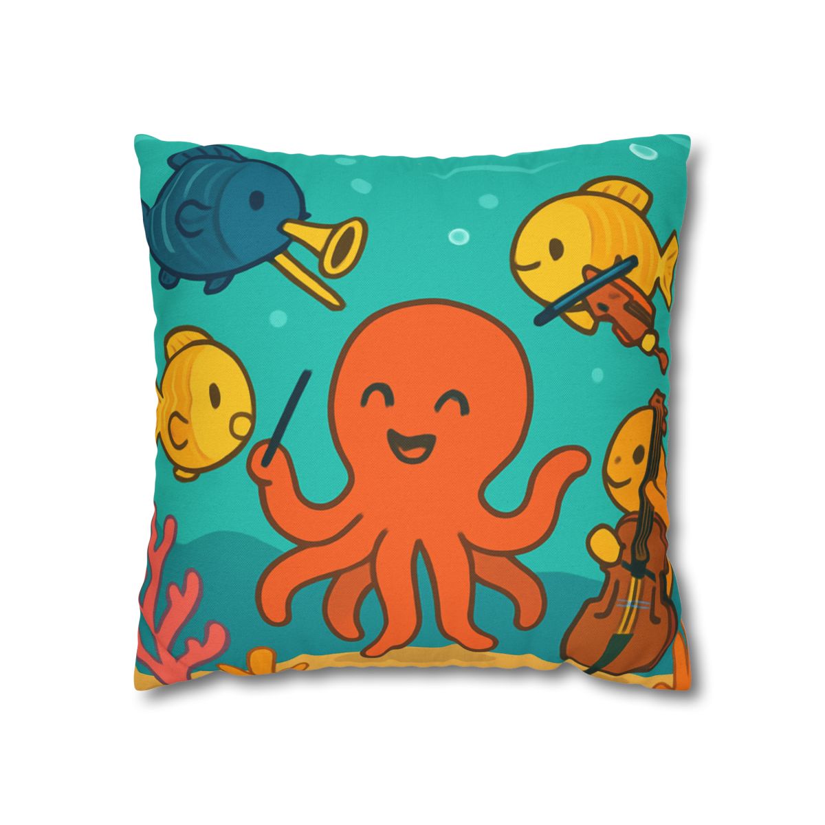 Coral Reef Orchestra custom pillow cases